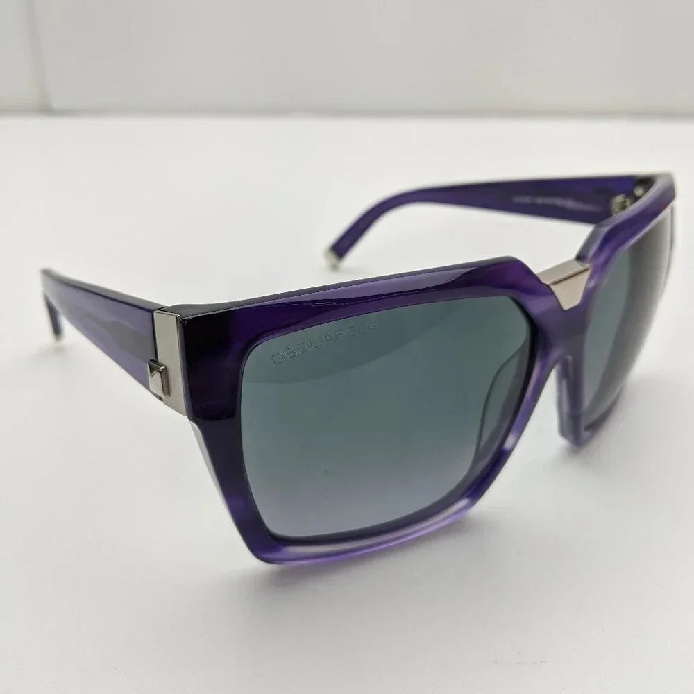 DSQUARED Purple Sunglasses - Picture 3 of 8